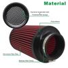 Luftfilter Auto Kaltluftansaugung Kit Universal Auto Systeme Sport Racing Performance Motor High Flow Konusfilter Box 3" 3.5 4 Zoll