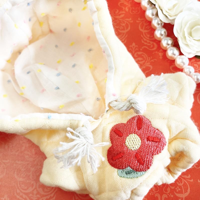 Bunny Ear Hoodie for Plush Toys (15cm) - Perfect for Nuidori, Plush Clothes, Oshikatsu, Otaku Activities, Plush Toys, Kigurumi, G.Trigger, Oshikatsu