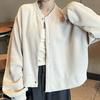 Women's Trendy Retro Baseball Cardigan Hoodie - Early Spring Loose-Fit Jacket