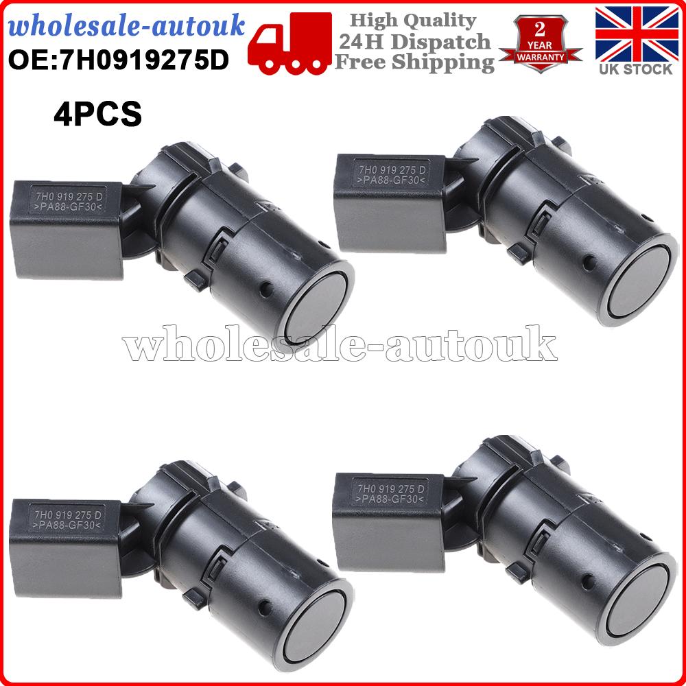 4PCS For A3 A4 S3 S4 Rs4 Bumper PDC Parking Backup Aid Sensor Parking Sensor UK