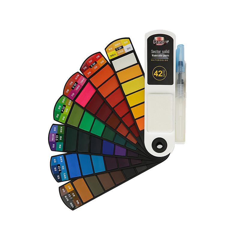 Mastering Solid Watercolors: Hand-Painted Washable Art for Kids and Students