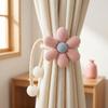 1Pc/2Pcs Beautifully Flower Curtain Tieback Adjustable Curtains Tie Rope  Children's Room