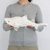 Carolata Grey Shark Plush Toy Realistic Shark Sea Creature Animal Toy Doll Gift Present Birthday Christmas Present (Medium Size/Soft Touch) (Twice