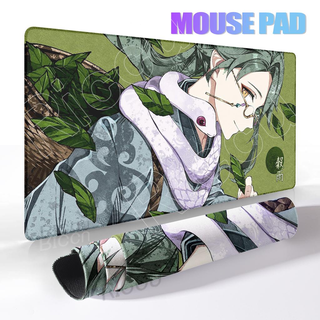 Game Large Mousepad Genshin Impact Mouse Pad Extra Kawaii Computer Keyboard Desk Mat XXL E-Sports Deskmat Gaming Accessories Pad