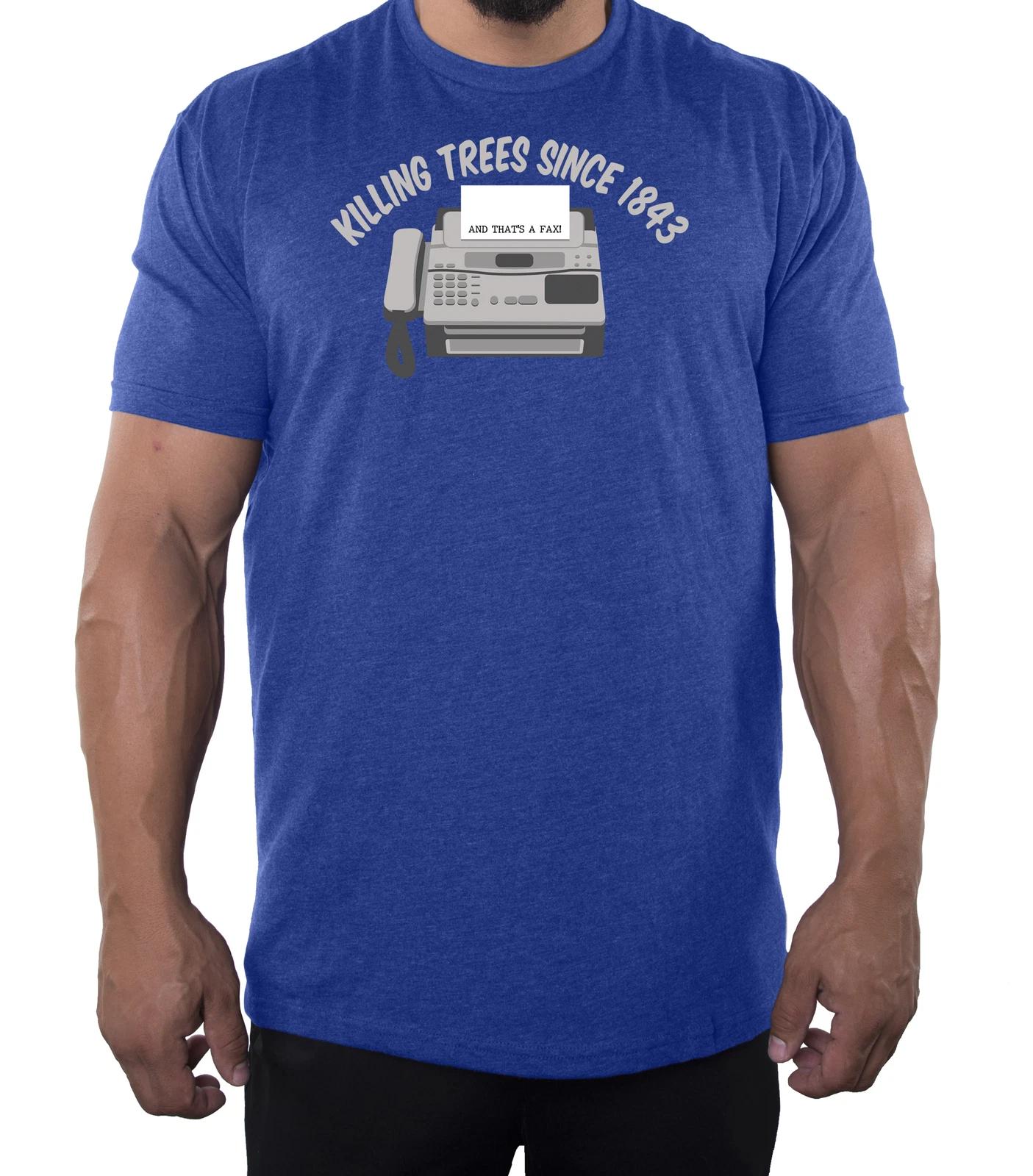 Fax Tree Killer Men s Tee, Graphic Tees, Funny T-Shirts for Men 2XL