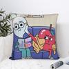 Pillow Cover Apple and Onion Funny Pillow Case For Office Car Home Decor Pillowcases