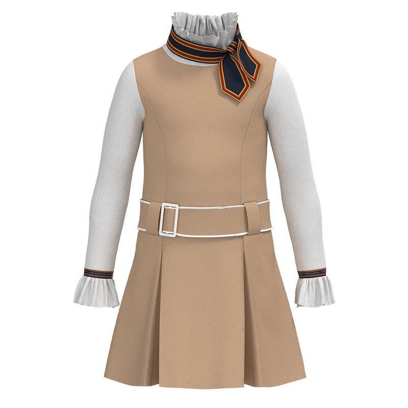 Jiamei Megan Cosplay Costume M3Gan2.0 Main Character's Same Style Dress Halloween Children's Performance Costume Cosplay Outfit