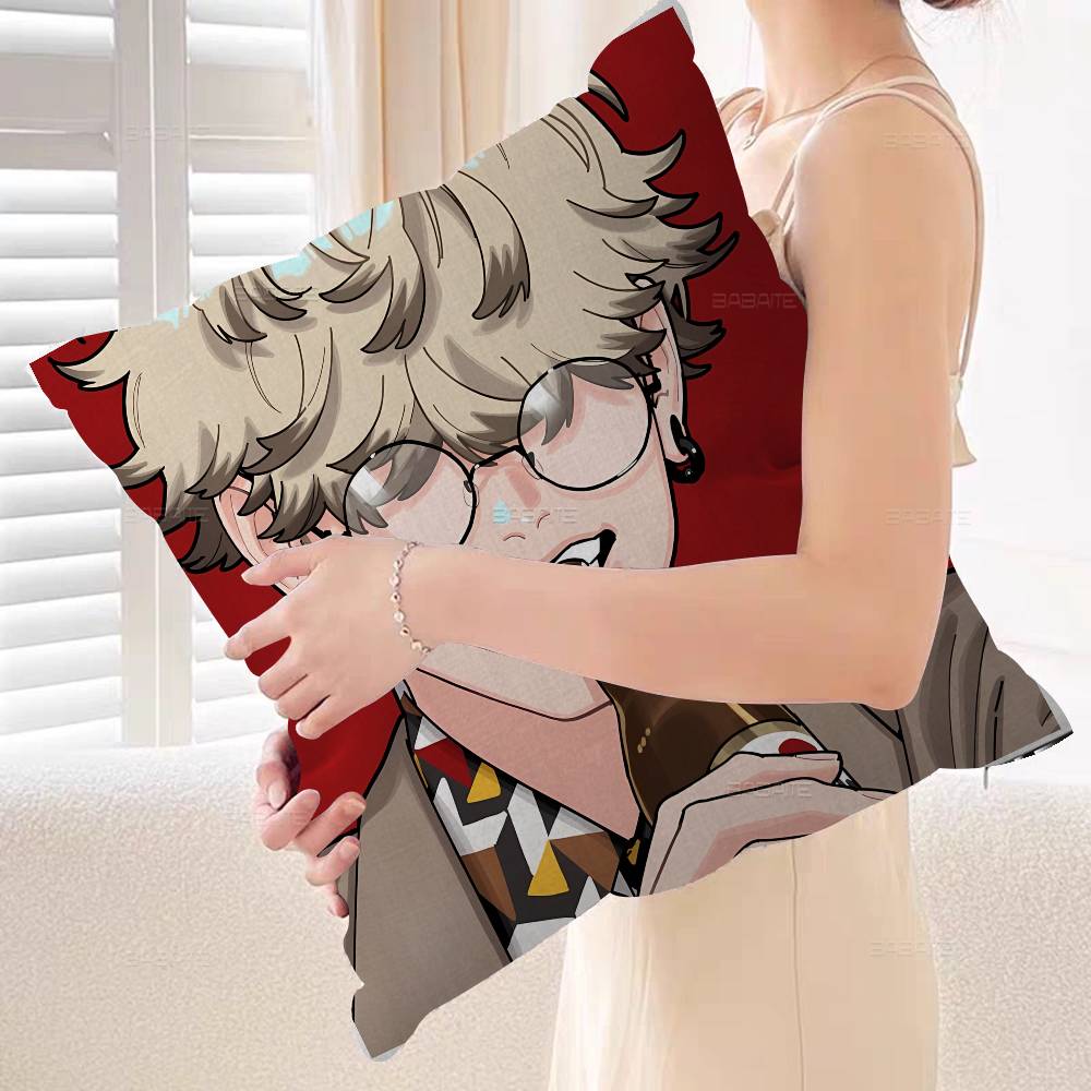 Manga Gokurakugai Pillow Gifts Home Office Furnishings Bedroom Sofa Car Cushion Cover Case Xcm