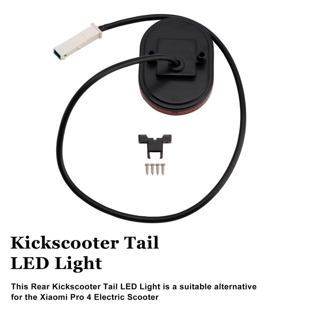 Rear Kickscooter Tail LED Light For Xiaomi4 Pro (1st Gen) E-Scooter