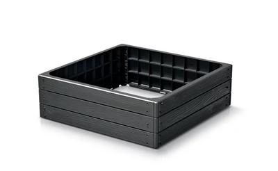 Zahradní záhon Base Woody Ibws 756x756x250 mm - antracit - Pp-Ibws