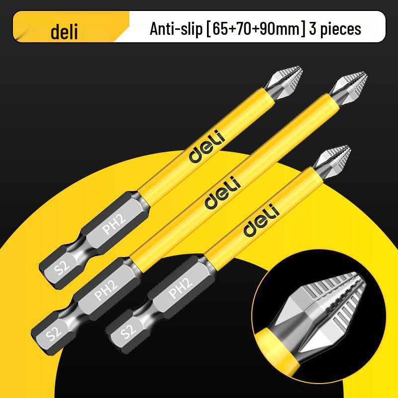 Strong Magnetic Phillips Drill Bits Set - Non-slip & Impact Resistant for Electric Screwdrivers