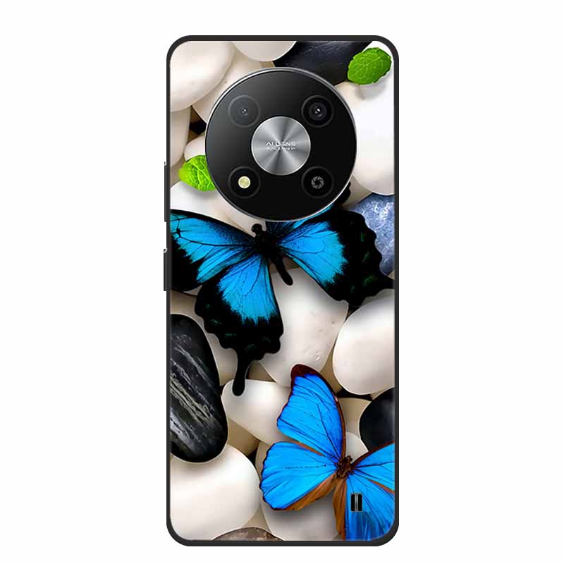 Phone Case For ZTE Blade A73 5G Back Cover Case Black Silicone Shockpoof Soft Funda For ZTE Blade A73 5G Case A 73 6.52" Coque