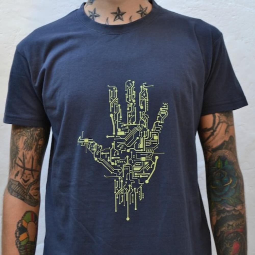 Computer Circuit Board Graphic T Shirts Mens Tech Geek Tshirt Creative Punk Casual Fashion Streetwear Unisex Adult Cotton S