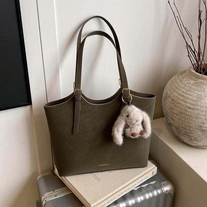 Single-shoulder Bag, Retro Underarm Bag, Fashionable Trendy Women's Bag, Large Capacity Commuting Tote Bag