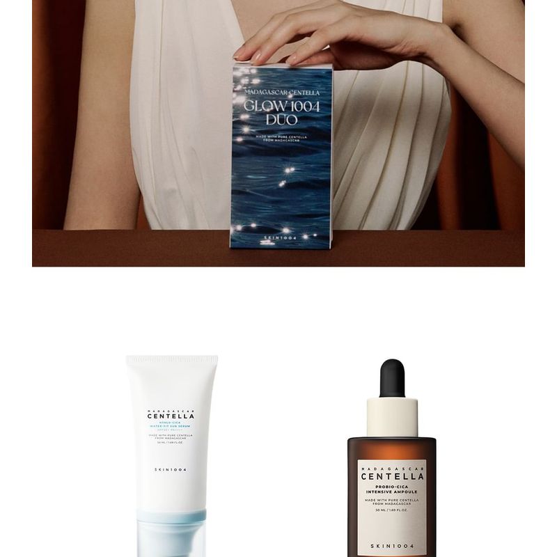 SKIN 1004 - Madagascar Centella Glow 1004 Duo Set