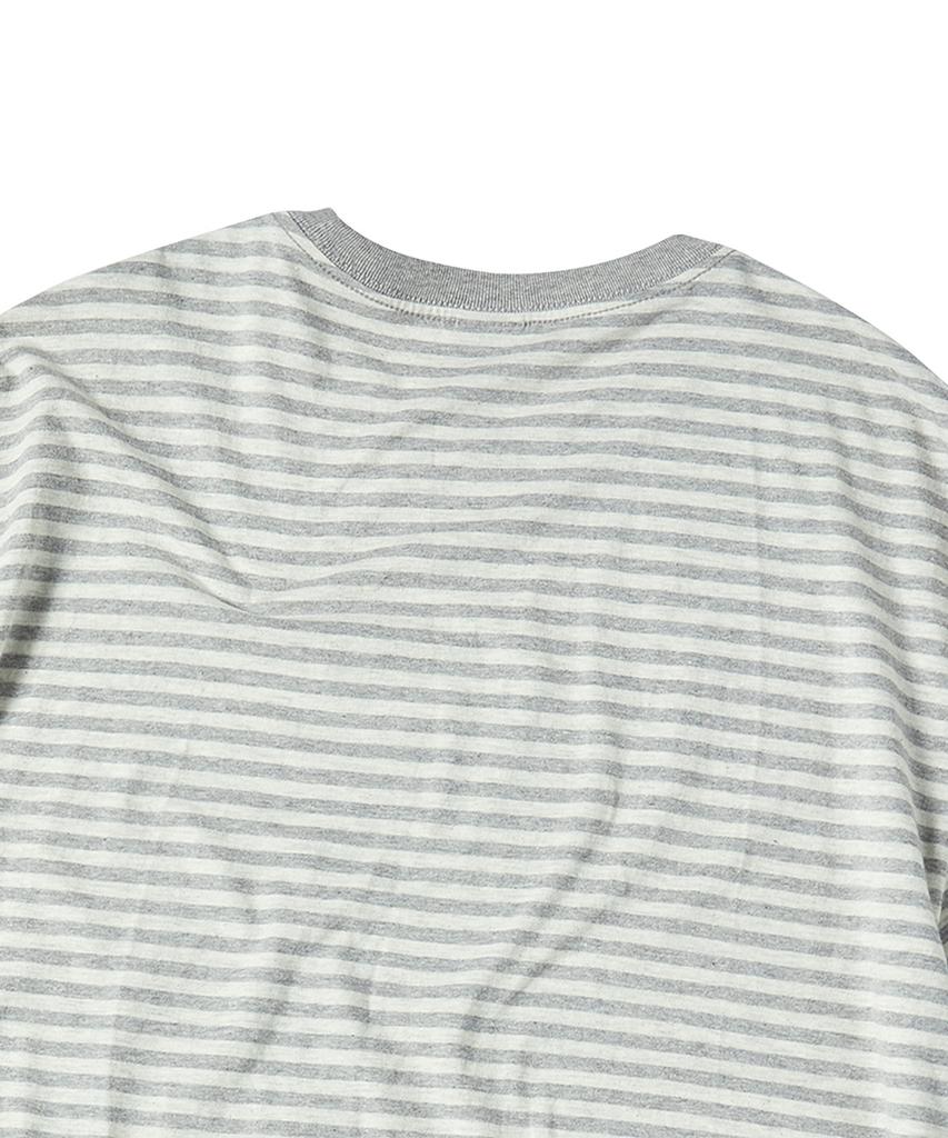 TRAVEL Arte Striped Short Sleeve T-Shirt Ivory