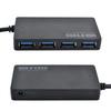 USB 3.0 Type-C Hub Splitter with 4 Ports and Power Interface