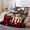 1pc Gremlins 3D Throw Blanket Soft Flannel, Cozy All Season Polyester Perfect for Home, Office