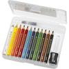 uni uni water color watercolor pencil coloring compact set chapter 1 basic tone 12 colors