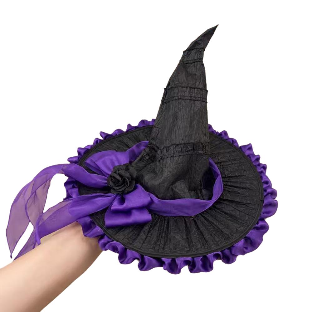 Dark Style Cosplay Wizard Cap Handmade Gothic-style Decorative Hats Themed Party