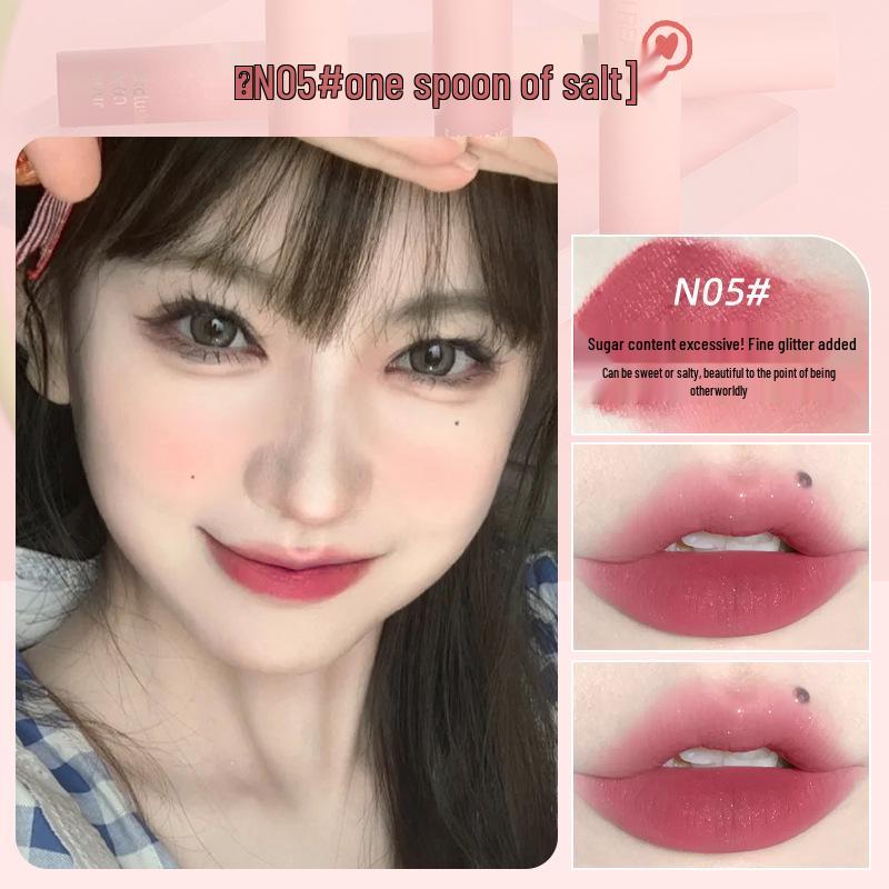 

Helen Lady Матовый бархатный блеск для губ - Студенческая отечественная косметика, помада