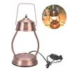 Dimmable Candle Warmer Lamp Adjustable Brightness European Design Candle Melting Lamp Warm Light Antique Copper Color