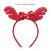 Christmas Headband Decoration For Kids Adult Cute Santa Elk Xmax Hair Accessories Costume Prop Christmas Decoration 2024 Navidad
