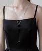 Tatiana Gem Point Y-Line Long Necklace Nz2492
