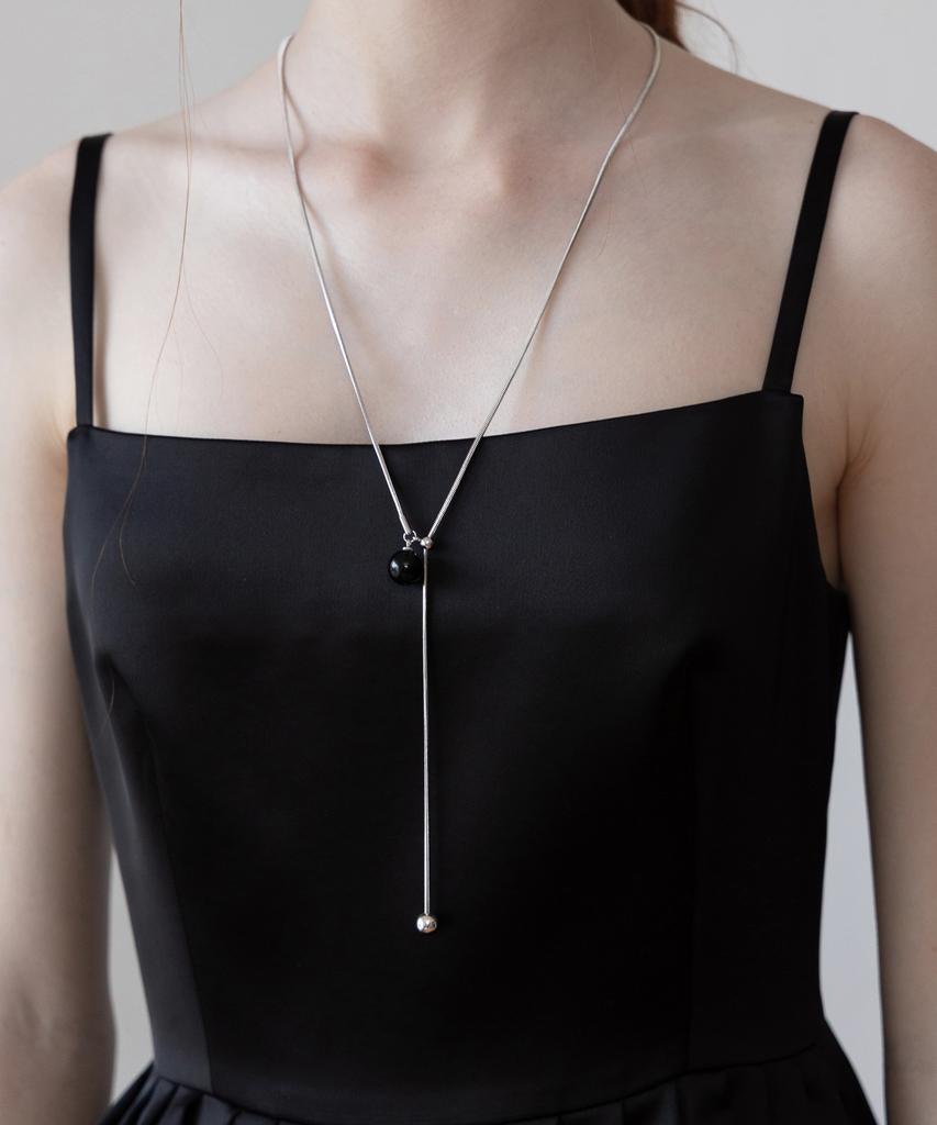 Tatiana Gem Point Y-Line Long Necklace Nz2492