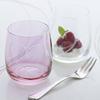 NARUMI Pair Glass Glass Works Heart Knot 250cc Pink Clear Set of 2 Cute Wedding Present Tumbler Free Glass with Gift Box Wrapped & GW4051-18250AAZ
