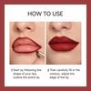 KISSIO Lip Liner, Creamy Lip Pencil, Long-lasting Lip Liner, with Sharpener, Matte Finish, Smooth and Soft, Non-drying, Easy To Use, Cruelty-free,