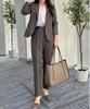 Aoki Long Sleeve Blouse with Tuck Easy Choice of Perfect for Commuting and Office Lavender Design, Care, Washable, Designs, Work, (LE25-026S)