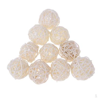 1.96'' Twig Grapevine Balls Decorative Rattan Wicker Vase Fillers Floral Arrangement Ornaments