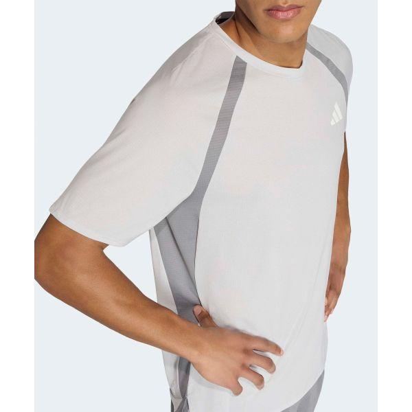 adidas Adizero Archive Quick-Dry Color-Block Training Fitness Short Sleeve Running T-Shirt Men Tops KG9748