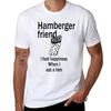 Hamberger Friend (Faithful Reproduction) T-Shirt Comfortable Daily Wear Tee