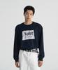 NOICE Aged Label Long-Sleeve T-Shirt - Dark Navy