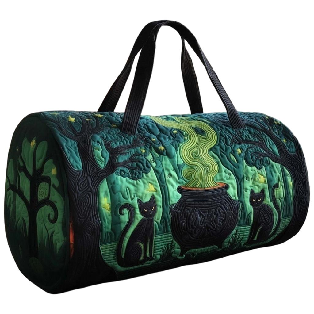 Damen Halloween Yoga Tasche mit Aufdruck, Lässige Reise Handtasche mit Stauraum