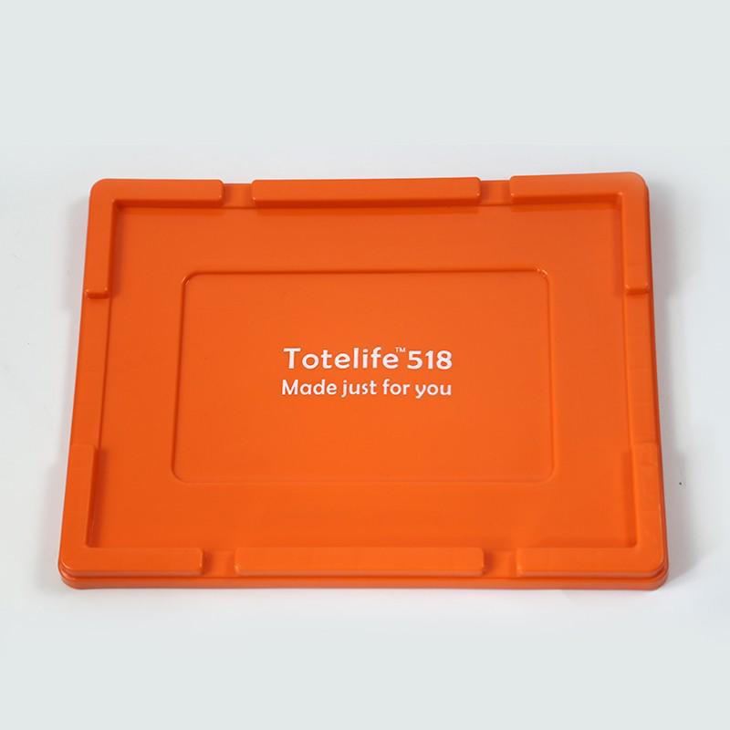 Totelife Industrial Style Plastic Storage Box with Wheels - Thickened Organizer for Indoor and Outdoor Use Industrial Style Storage Box