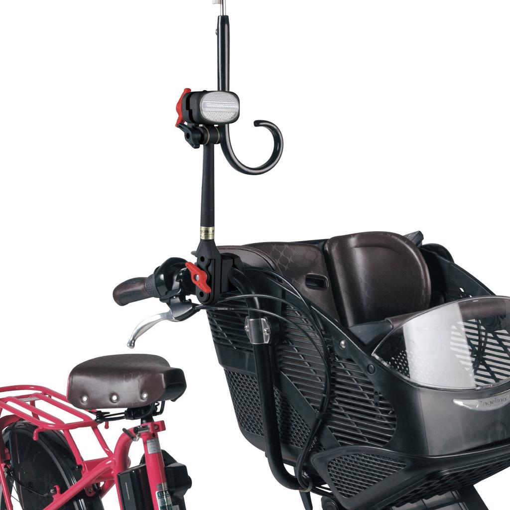 Daiichi Seiko Ds Umbrella Compatible with Bicycles with Front Child Seats and Silver 6 Catch, Cars, Black, No.