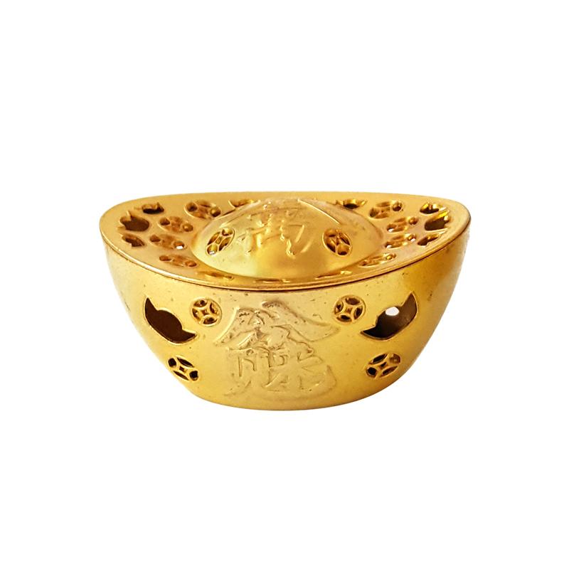 

Alloy Incense Burner Hollow Out Mini Sandalwood Incense Burner Zen Aromatherapy Stove Tea Ceremony Home Decoration