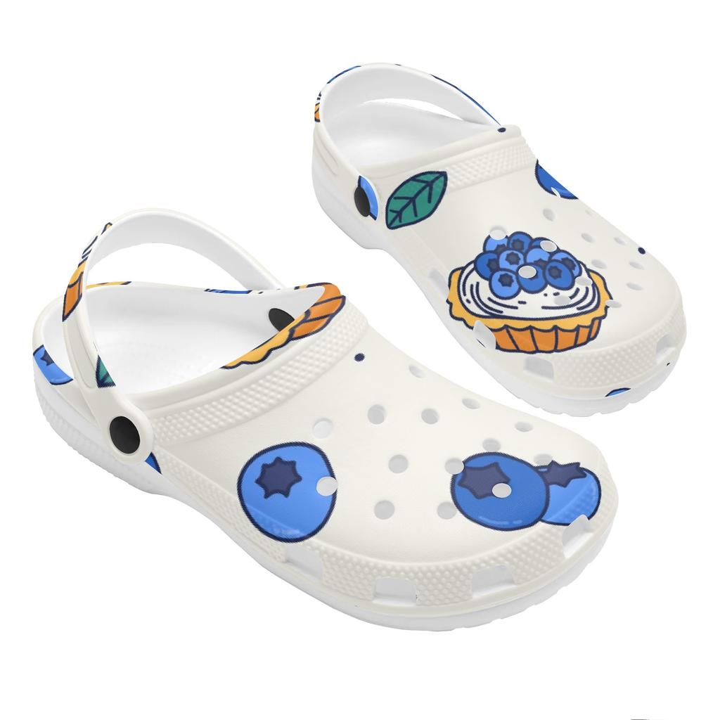 Allover Printed EVA Clogs for Women Men Soft Sole Lightweight Slip On Casual Footwear Soft Sole Summer Sandals Casual Daily Wear