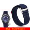 22mm Military Nylon Strap For Tudor FXD /Biwan/1958 Series M25707 M25717N men's -Hidden Clasp Integrated Dive Canvas Watch Band