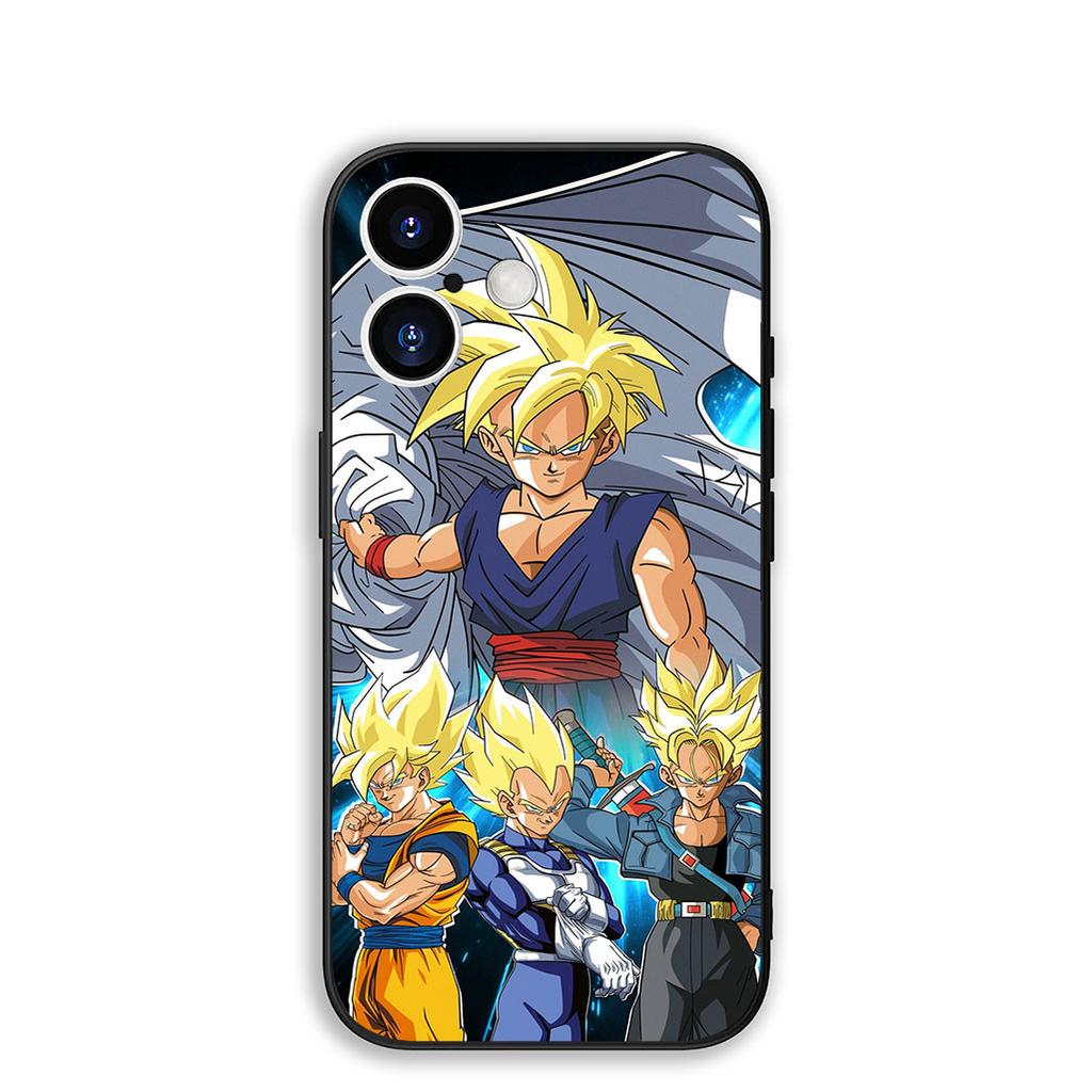 for Motorola Moto G86 G57 G67 G24 G15 G54 Power G13 G14 G34 G35 G45 G60 G53 G55 G64 G75 G72 Case Son Gohan Dragons Gokus Balls Z
