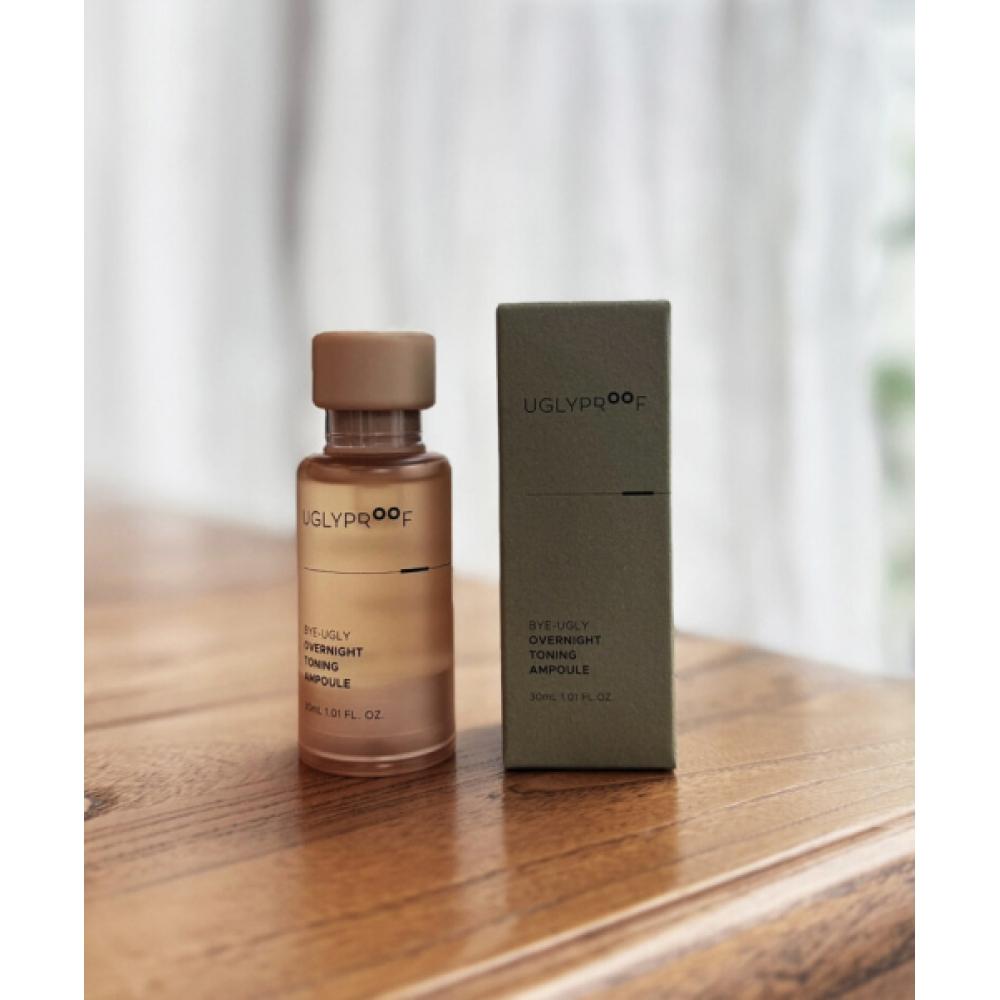 Uglyproof Biogley Overnight Toning Ampoule 30ml