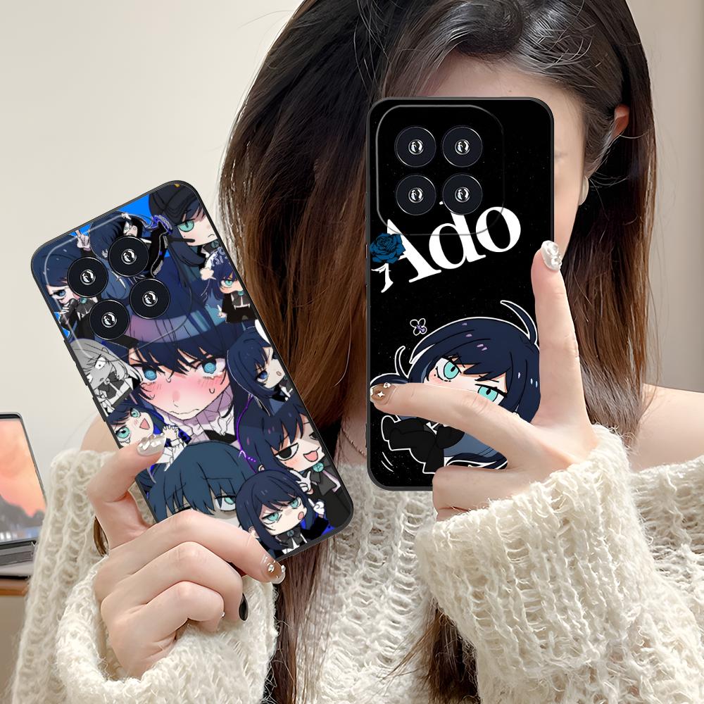 Ado Rose Anime Mobile Phone Case for Xiaomi 15 14 13 12 Mi 11 T Ultra Lite Pro S X 5G Colorful Printing Cover Luxury Pretty