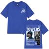 2025 Summer Rapper Myke Towers Tshirts Unisex Women Oversized T Shirt 100 Pure Cotton Printed Breathable Leisure Tshirt Y2k