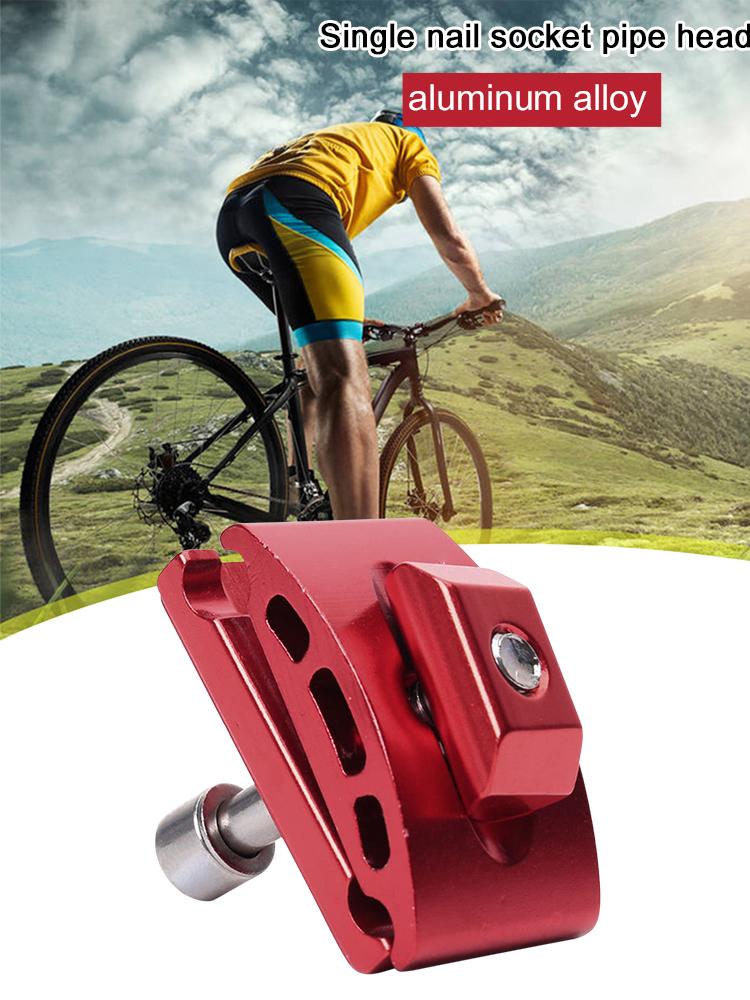 Colliers de Tige de Selle de Vélo Tête à Vis Unique Alliage d'Aluminium Têtes de Tube de Selle de Vélo Accessoires Vélo VTT Pièce de Vélo