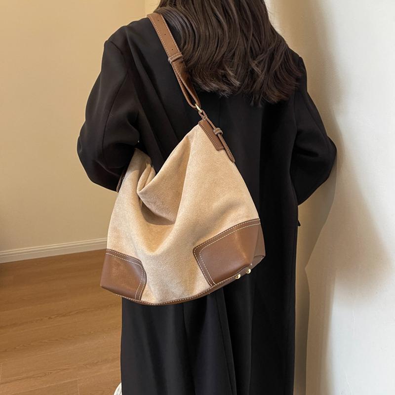FLYING STARS Brand Large Capacity Women's Shoulder Bag Fashion Diagonal Cross Bag PU Leather Women's Handbag Commuting Tote Bag