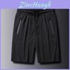 Ice Silk Short Pants For Men Summer Breathable Quick Dry Athletic Wear For Teens