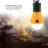 Mini Tragbare 3 LEDs Zelt Hängelaterne Outdoor Angeln Camping Licht Lampe(Gelb)